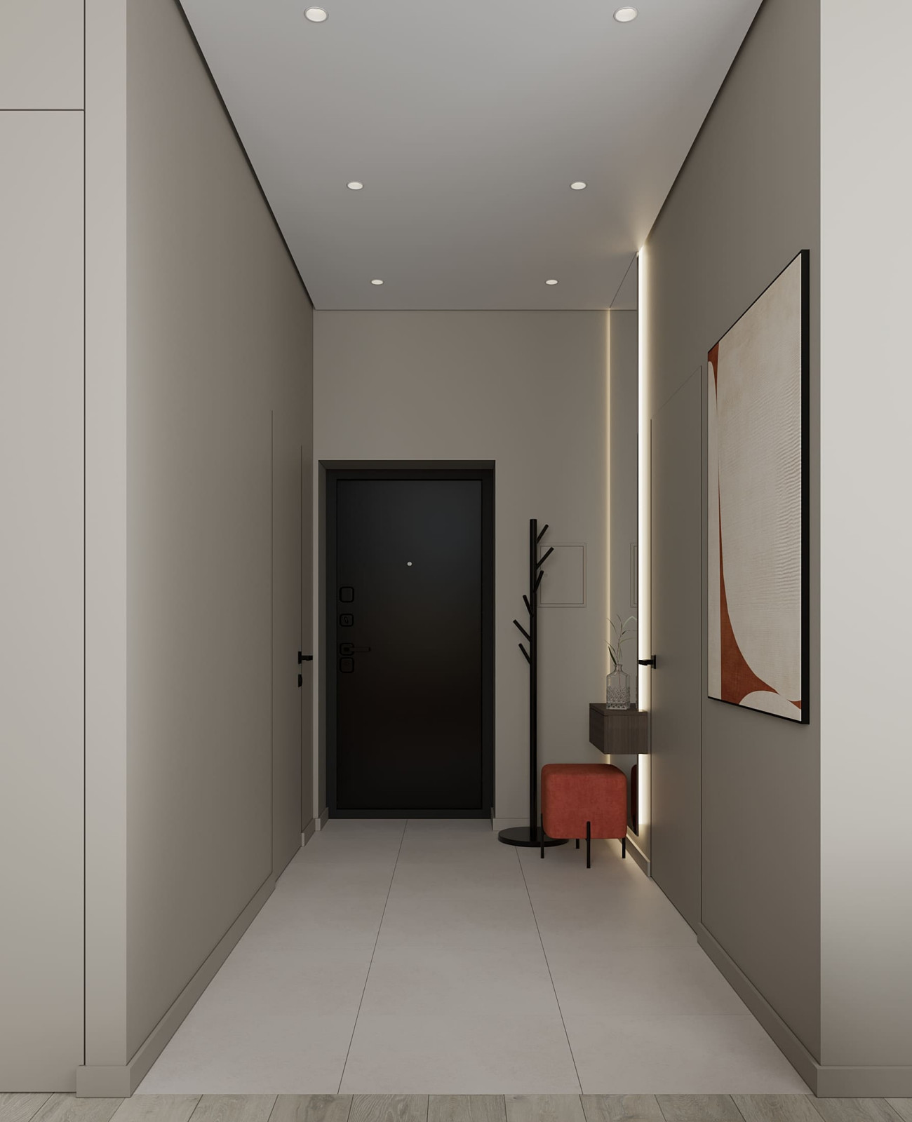 Дизайн-проект квартиры для сдачи на берегу Балтийского моря