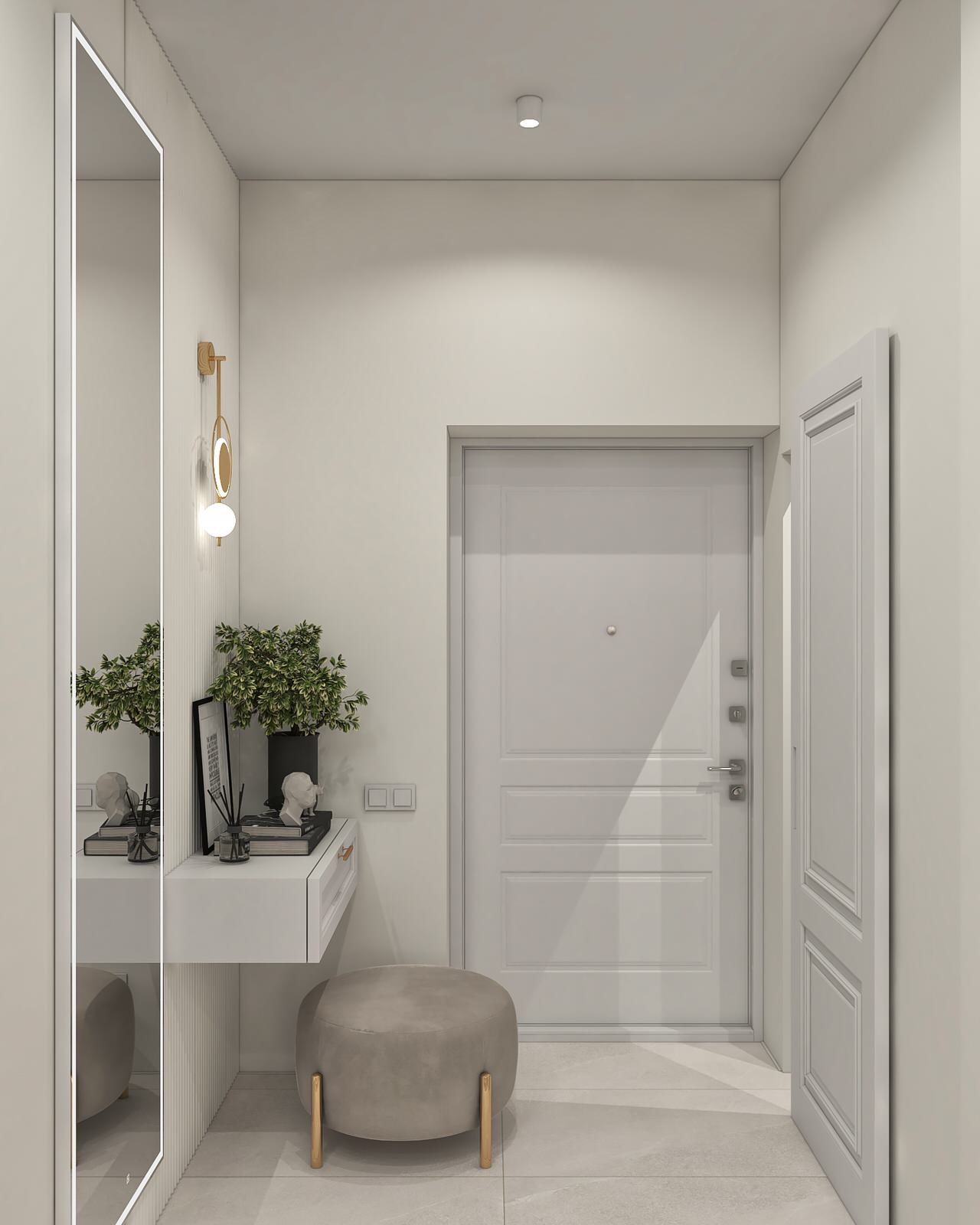 Обложка проекта: Квартира, которая излучает спокойствие