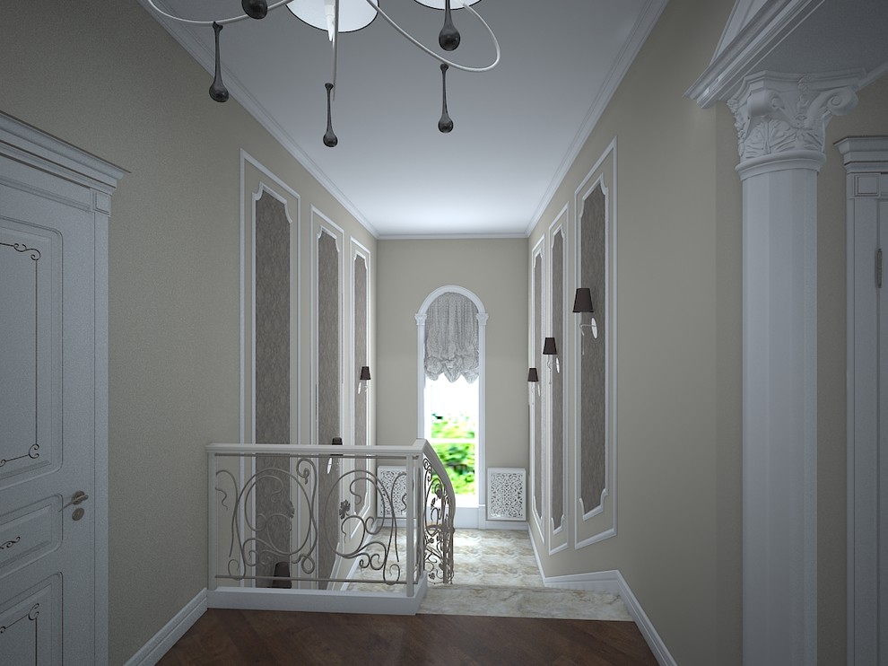 Дом в стиле неоклассики.