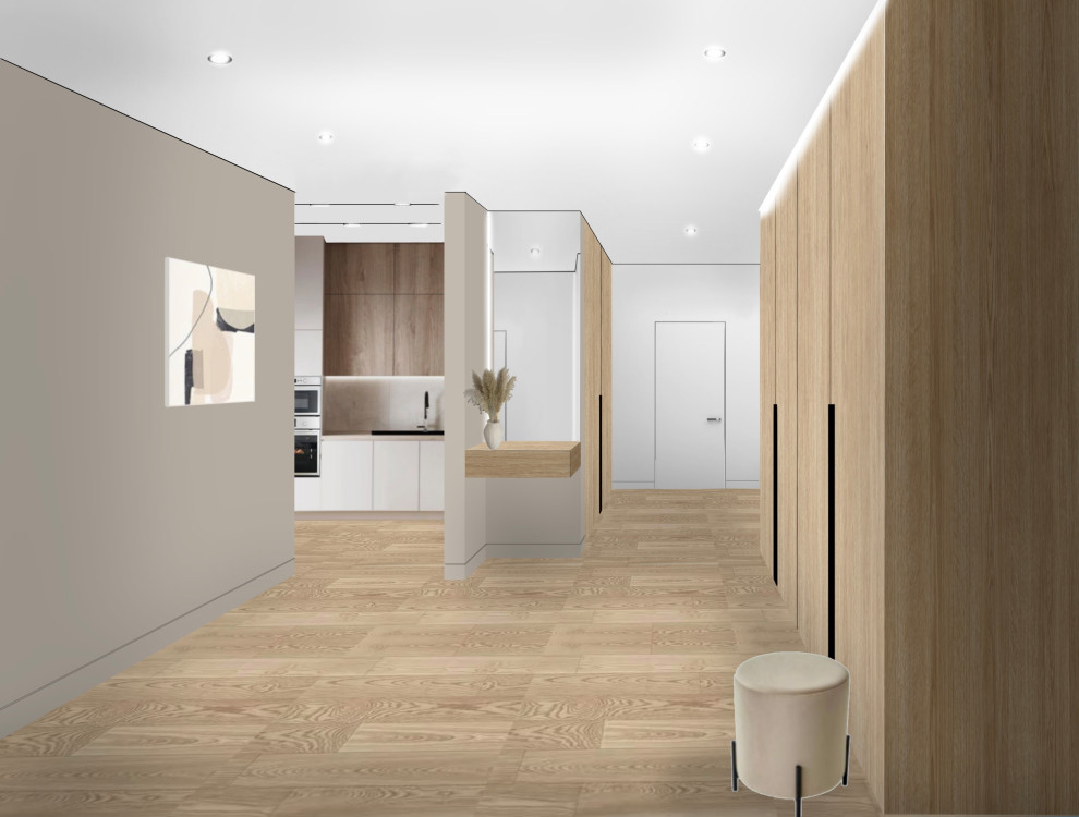 Дизайн-проект трехкомнатной квартиры