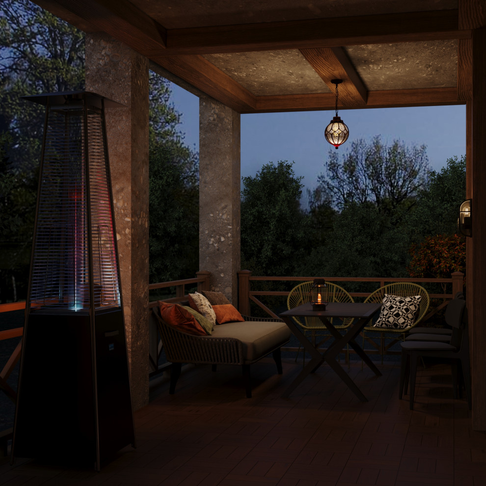 Дизайн 2х этажного дома в стиле эклектика