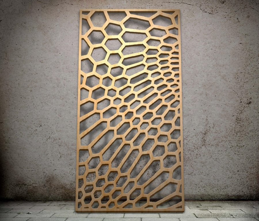 Перегородка декоративная. Зонирование комнаты.