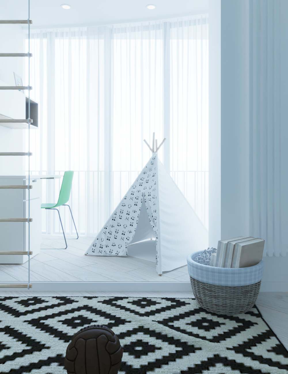 Квартира с небесными дверьми.