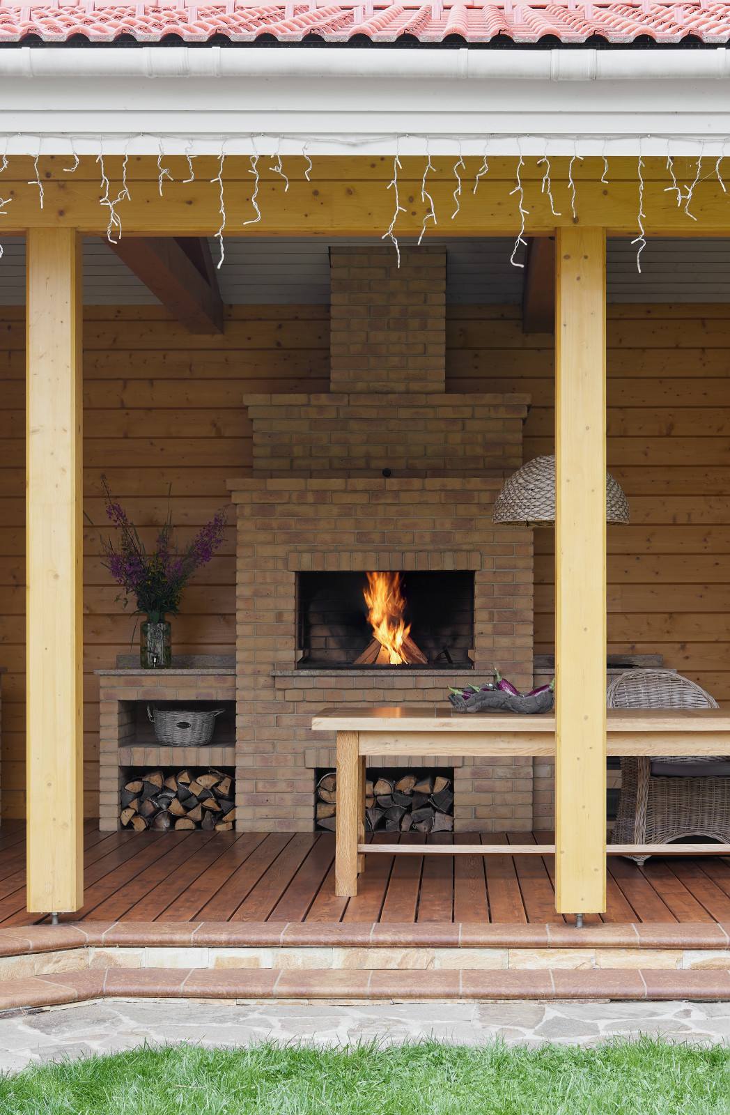 Загородный дом из бруса