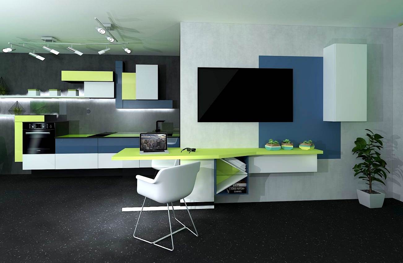 Обложка проекта: Мебель в стиле "Лего"