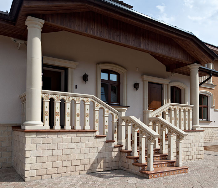 Загородный дом в стиле средиземноморской виллы