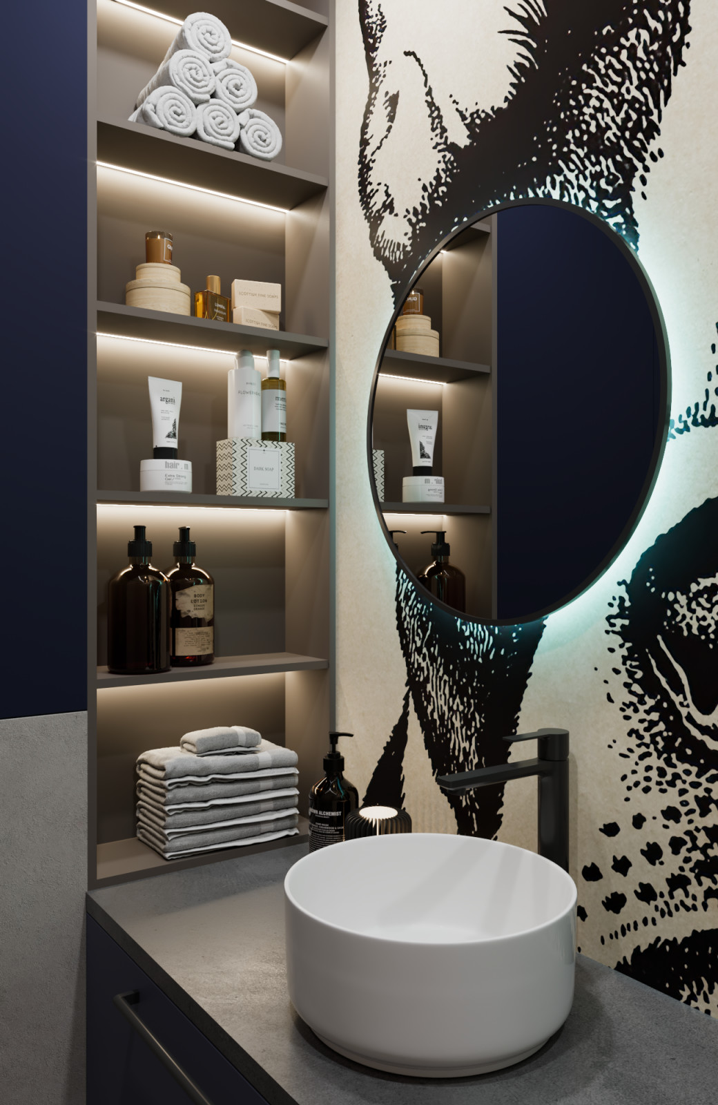 Дизайн проект двухуровневой квартиры