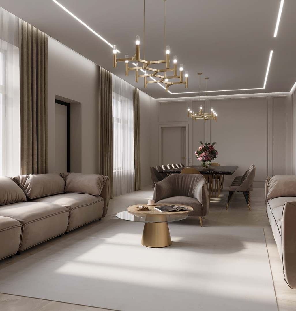 Частный дом в стиле неоклассики