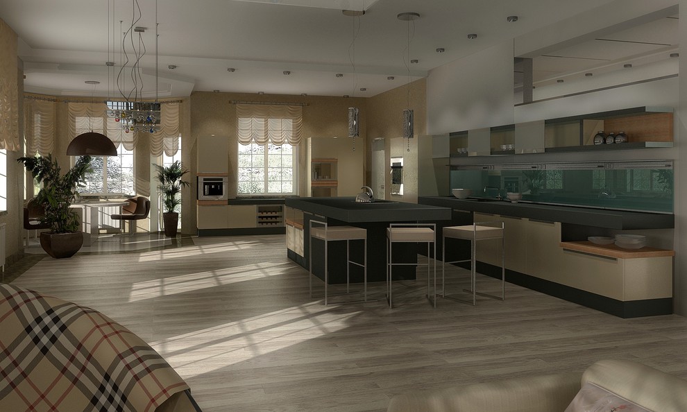 Интерьер частного дома в Омске