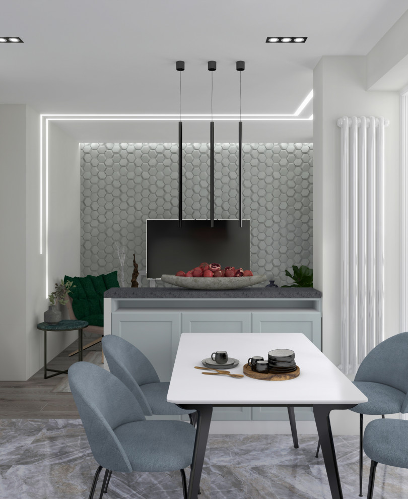 Светлая столовая