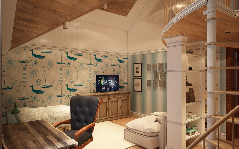 Дизайн-проект детской комнаты от «Strekoza Design»