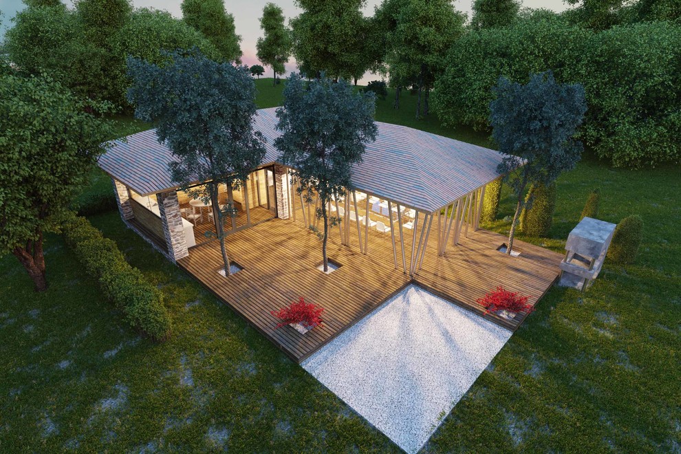 Визуализация  беседки