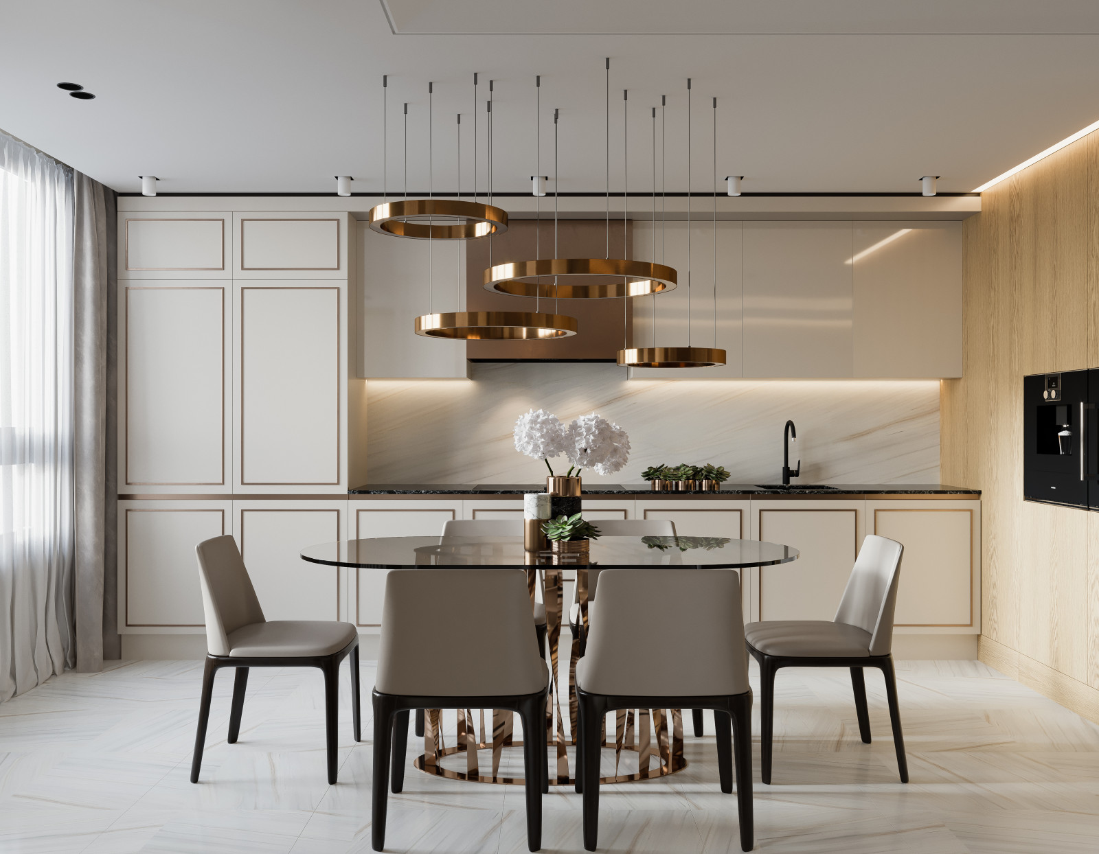 Обложка проекта: Квартира в ЖК Скайфорт