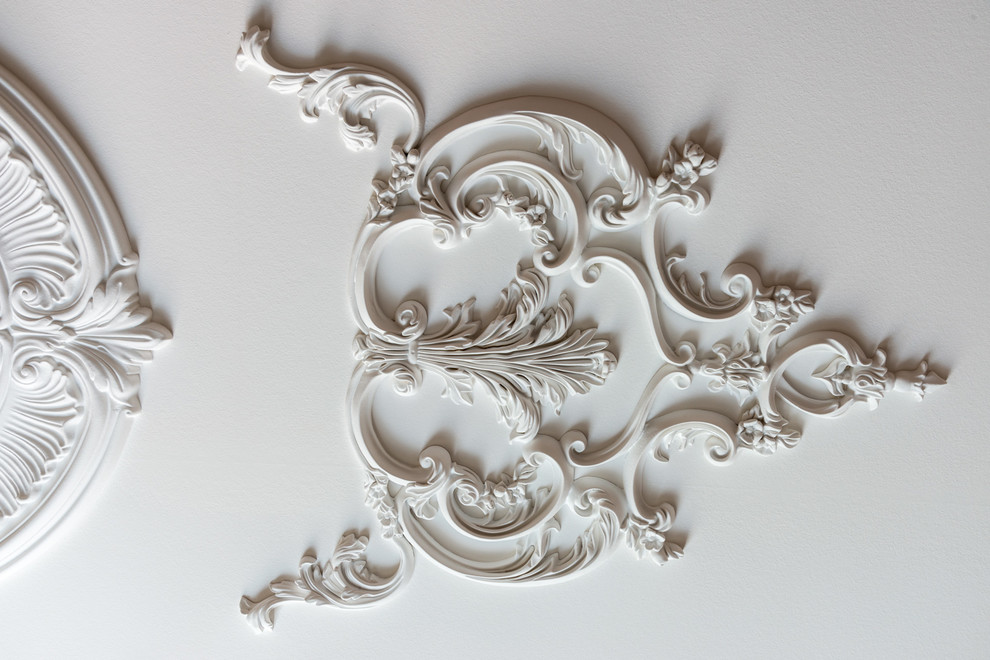 Лепнина на потолке в интерьере