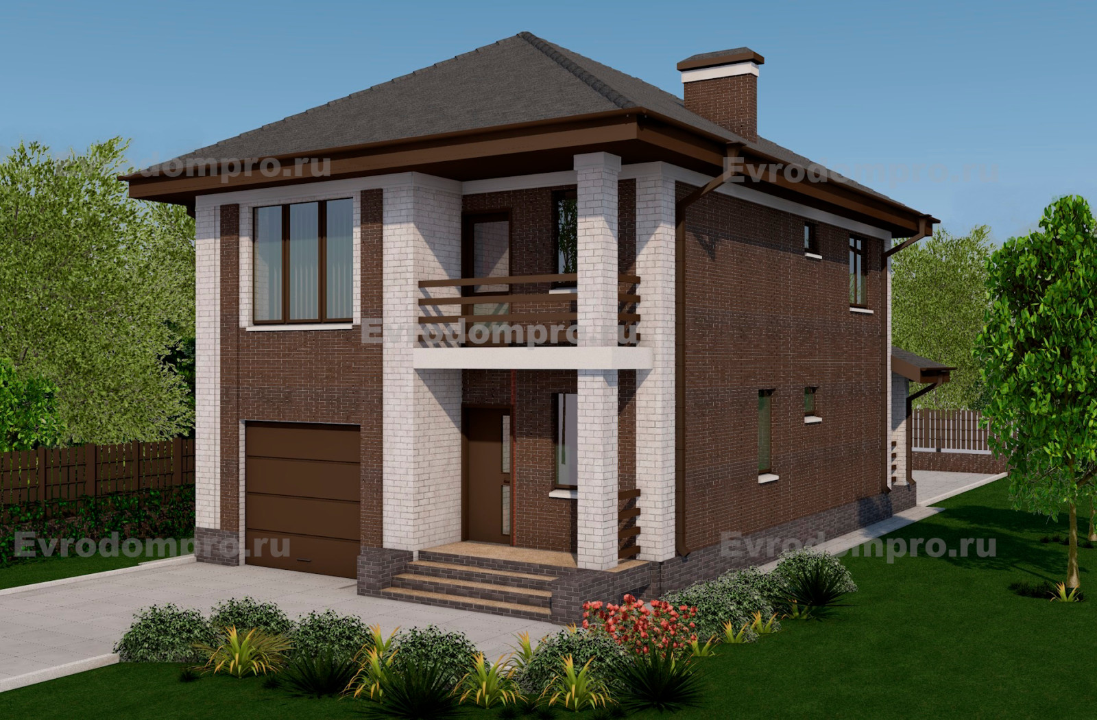 Дом в современном стиле А-14