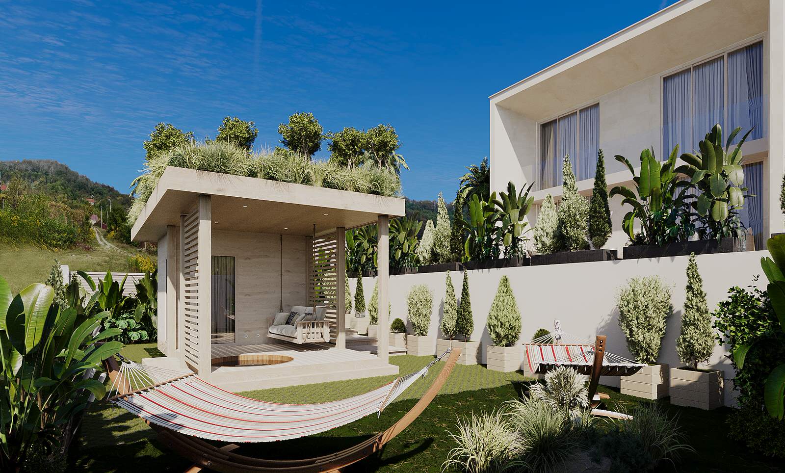 Архитектурный проект 2-ух этажной MINIVILLI.terra