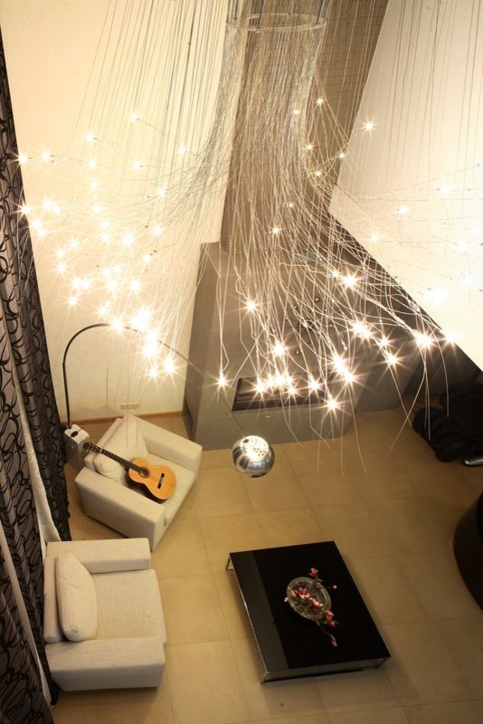 Дизайн интерьера коттеджа в поселке "Галактика"