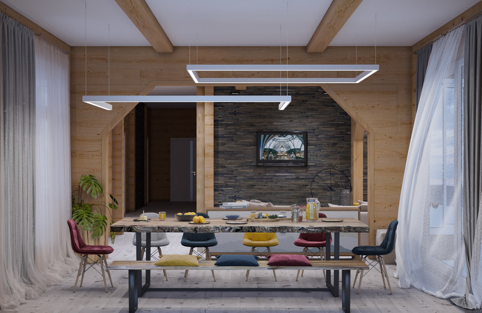 House in Siargi | Living room | Dining room