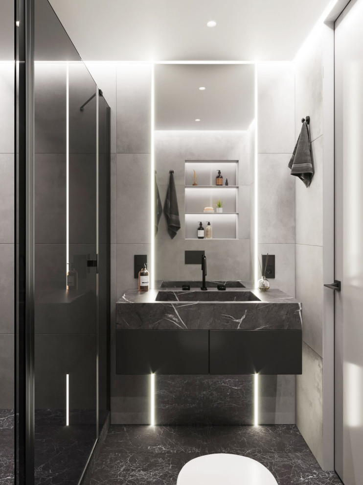 Монохромный интерьер