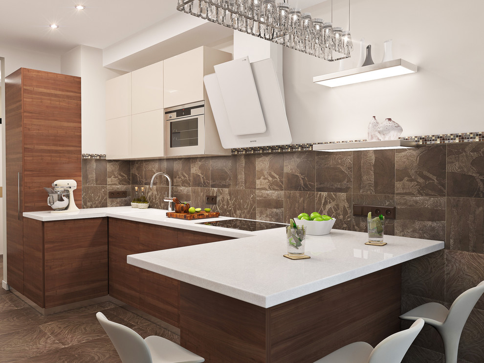 Дизайн-проект квартиры на ул. Нижегородская, 125 кв.м