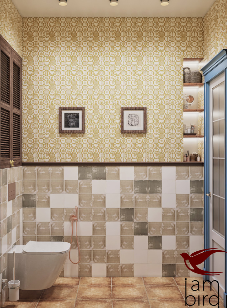 Бохо-Шик в историческом районе Москвы 80 кв.м