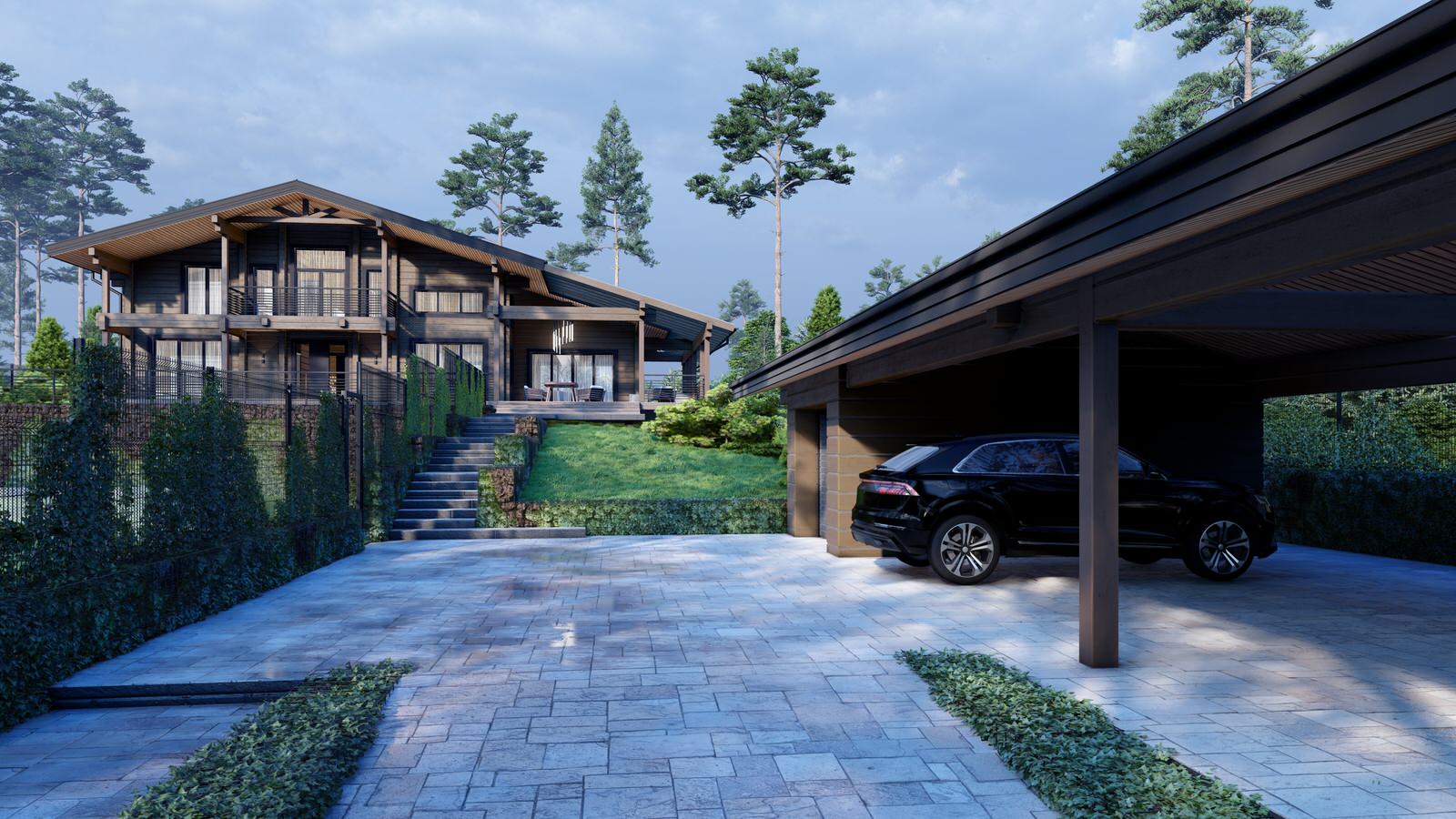 Дом на берегу Суходольского озера