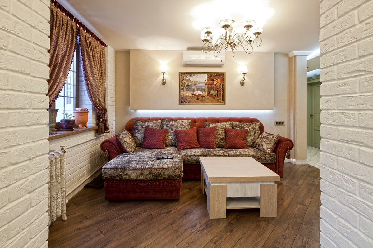 Обложка проекта: Интерьер квартиры в английском стиле