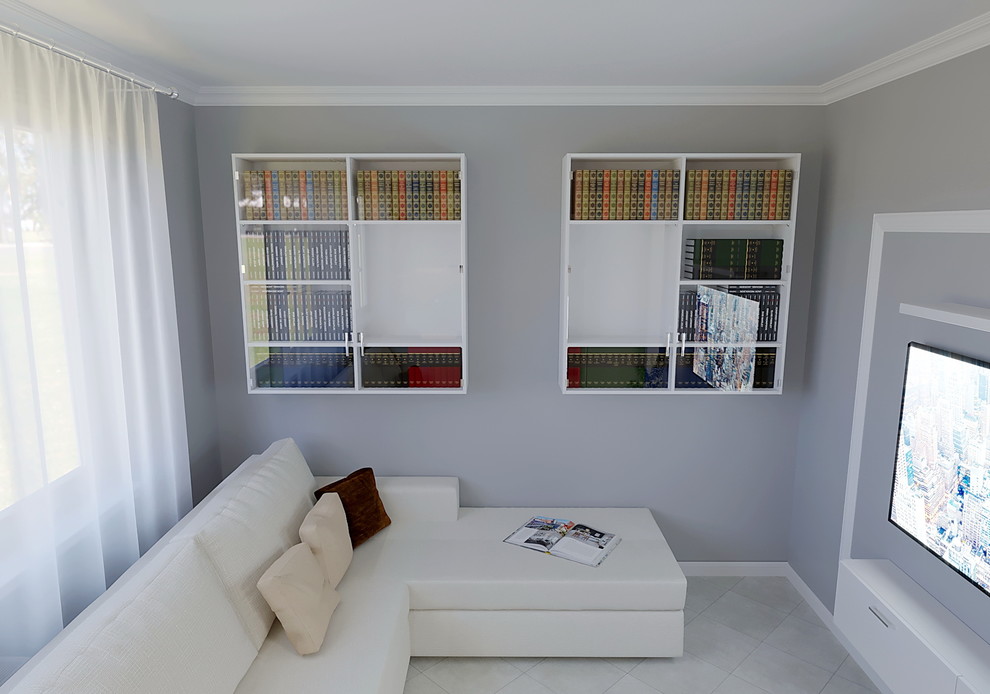 "Дизайн-проект однокомнатной квартиры со студией"