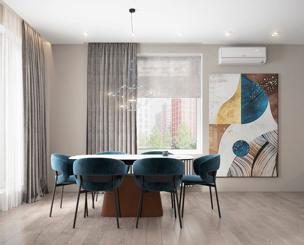 Квартира с вторым светом в современном стиле