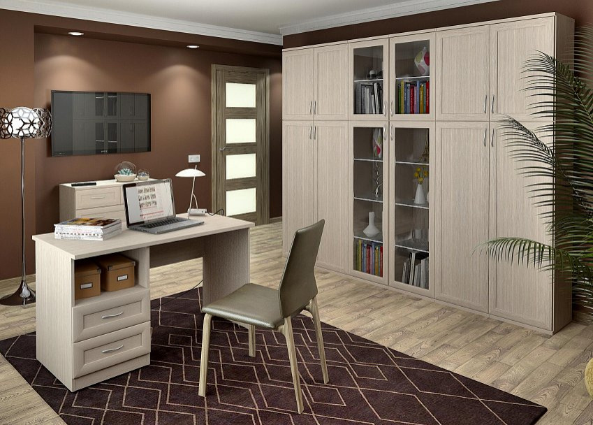 Домашние кабинеты и библиотеки