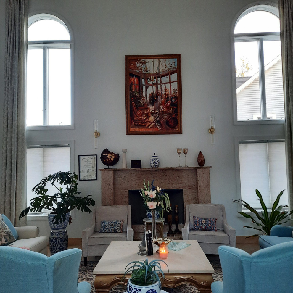 Transitional house decoration