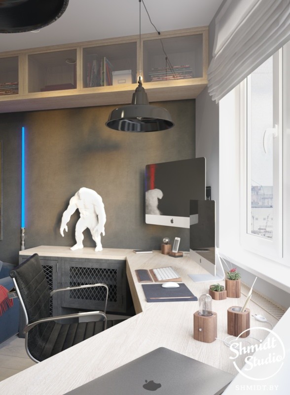 Проект "Коллекционный" для архитектора, 36м.кв.
