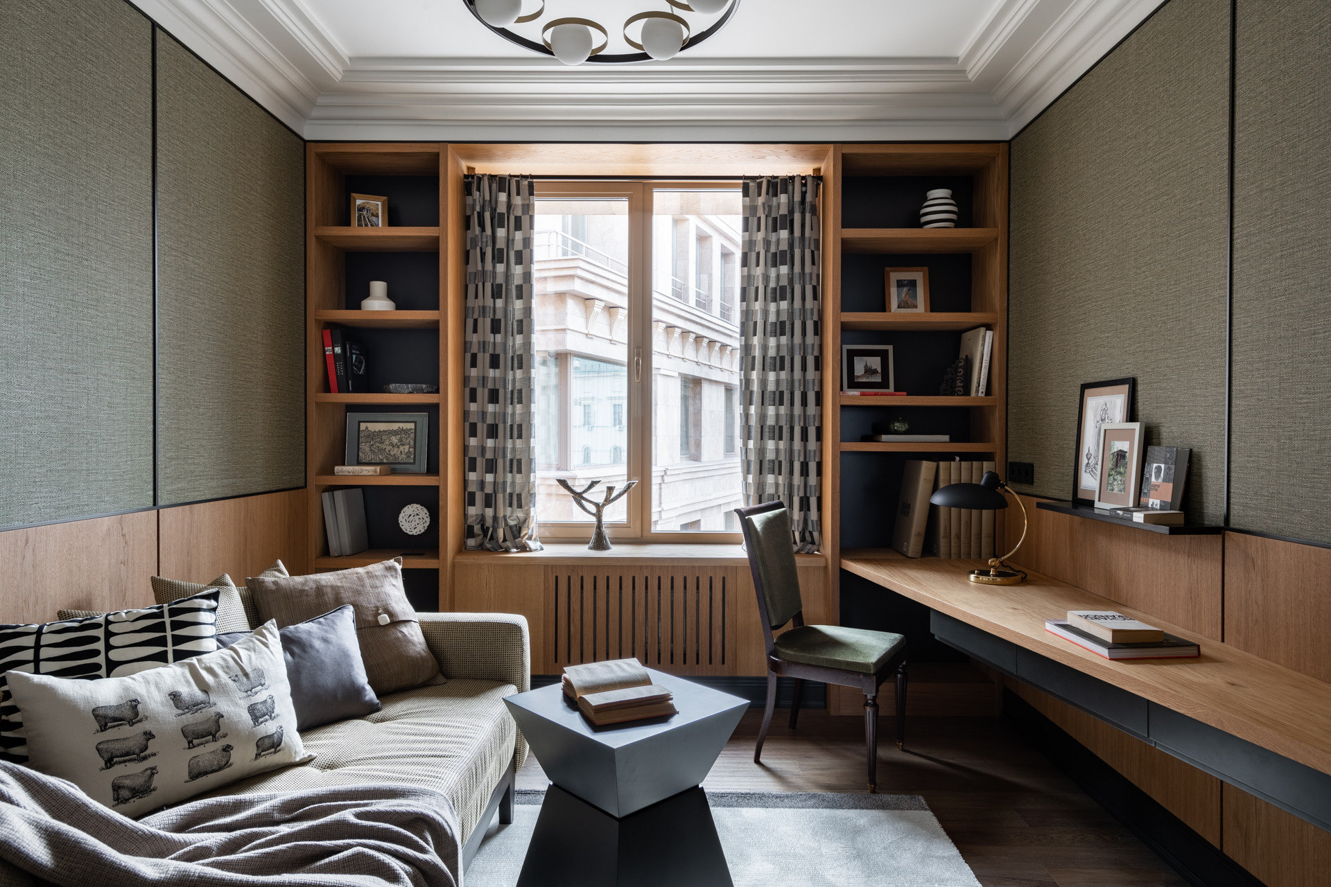 Houzz тур: Казанский интерьер, вдохновленный зимним Ленинградом