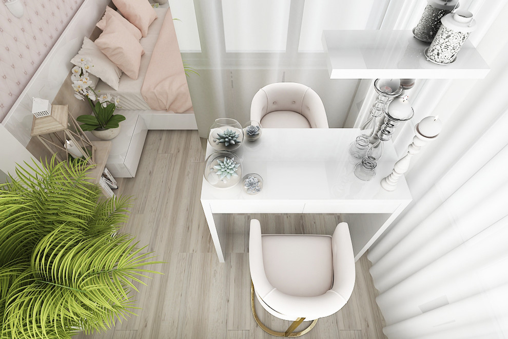 Розовая спальня