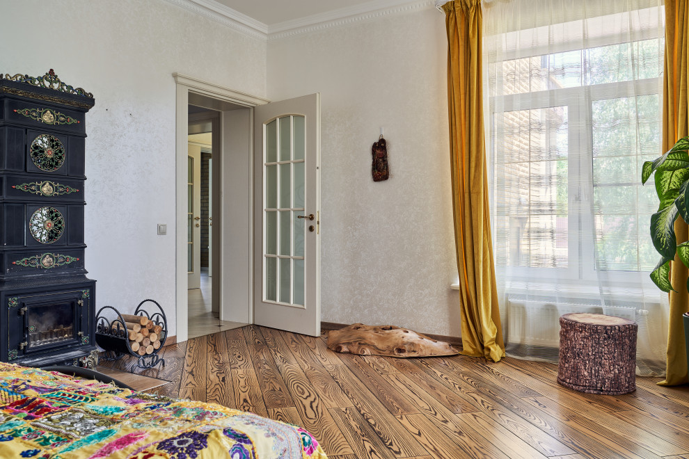 Гостевой загородный дом в Подмосковье, спальня