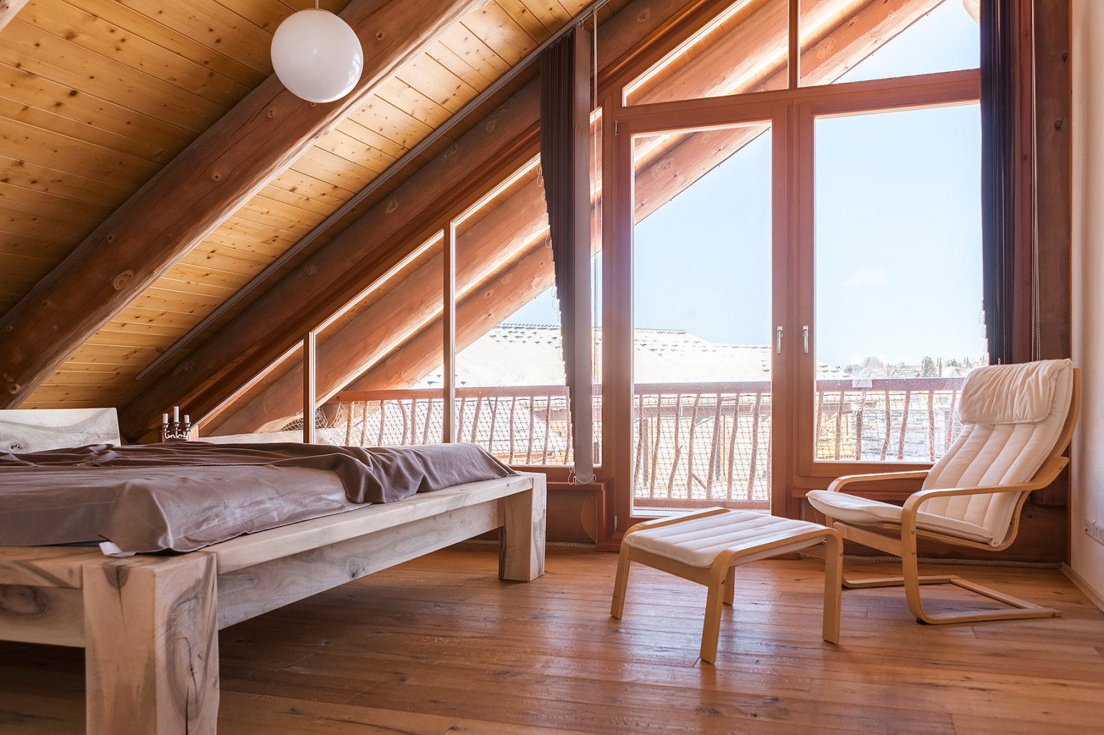 Съёмка дома в деревне Кёнигсхайм, Германия