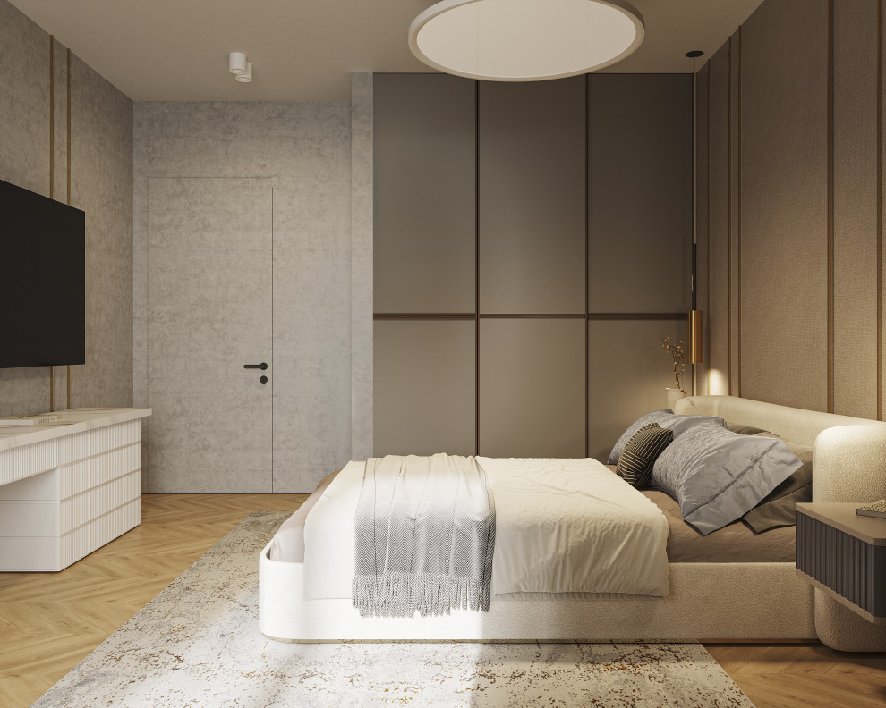 Обложка проекта: Дизайн-проект 1-комнатной квартиры Мегаполис-Парк