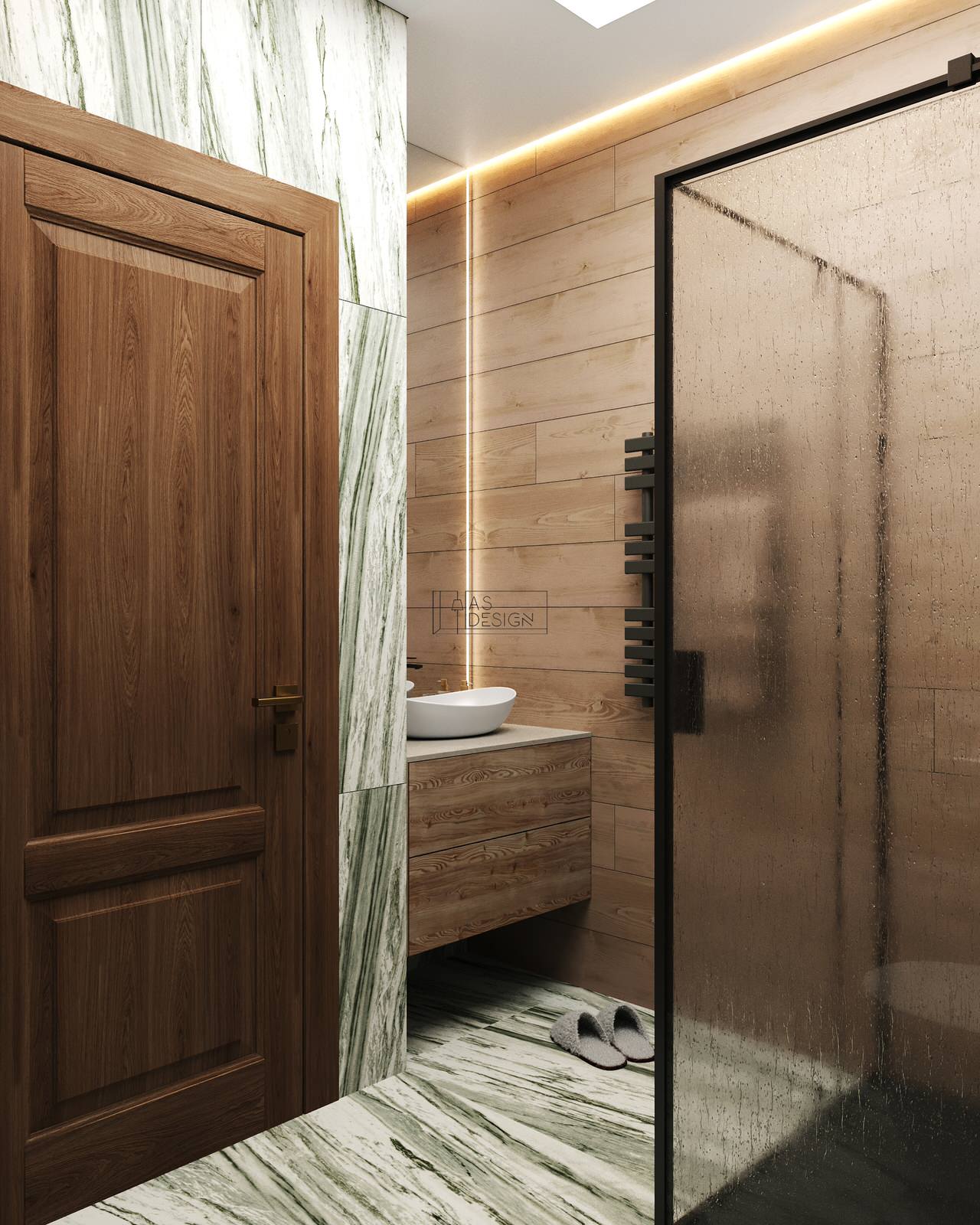 Проект загородного дома в стиле "Шале" Мск.обл. Мытищи