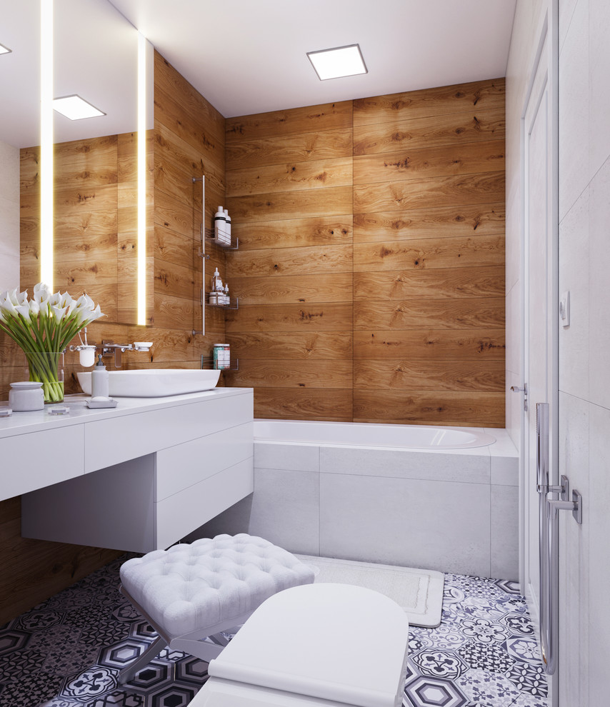 Интерьер трехкомнатной квартиры