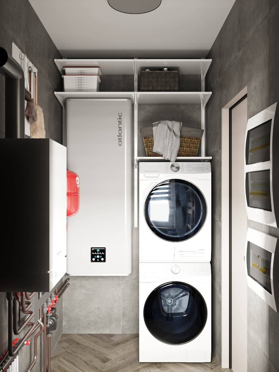 ДИЗАЙН ПРОЕКТ С ОЛИВКОВЫМИ ОТТЕНКАМИ