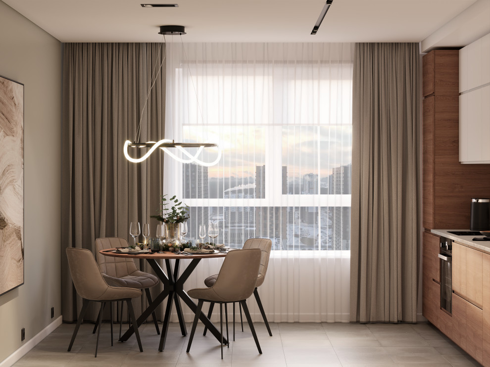 Обложка проекта: Кухня ЖК "Орловский Парк"