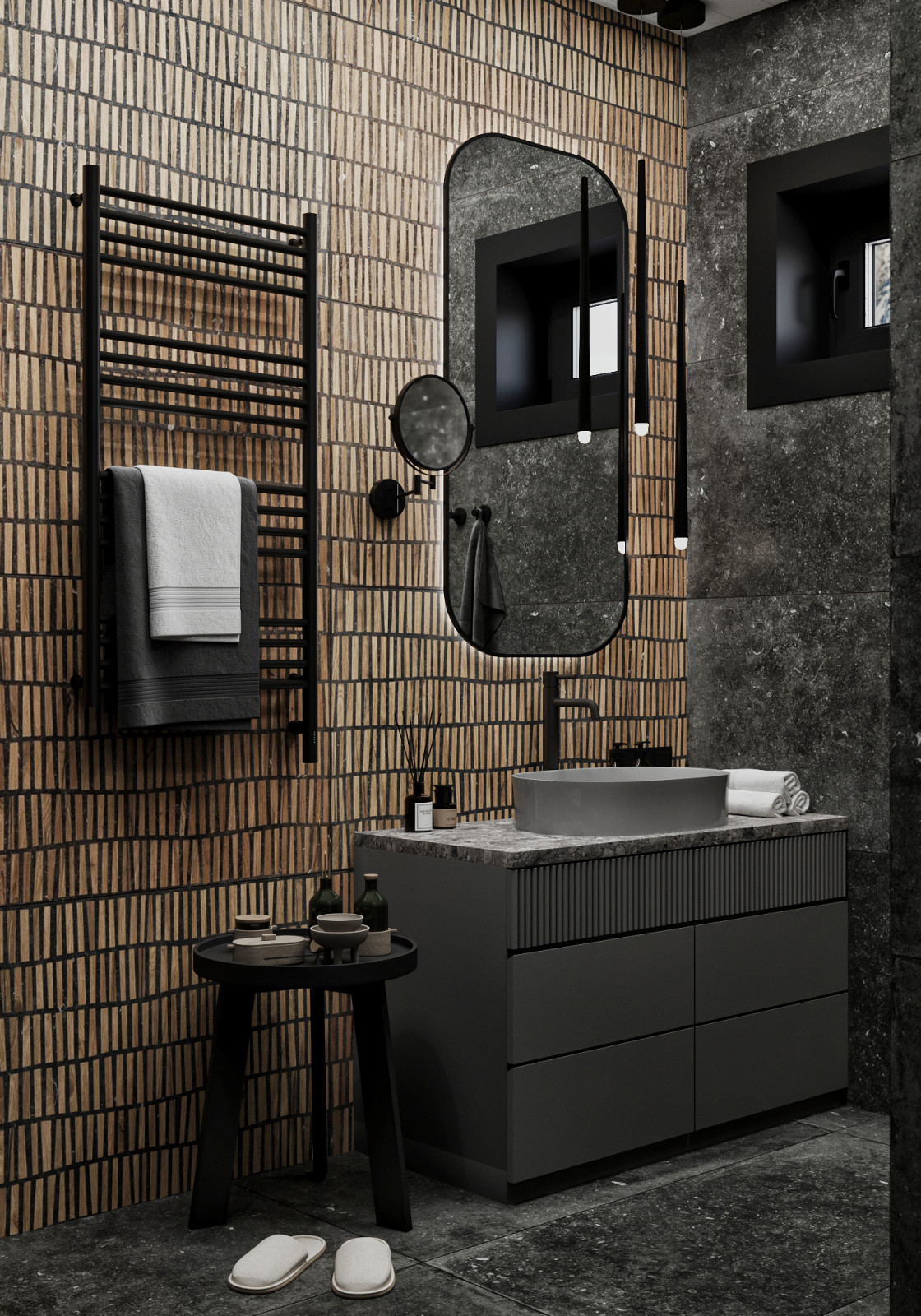 Дизайн загородного дома. п. Шерегеш