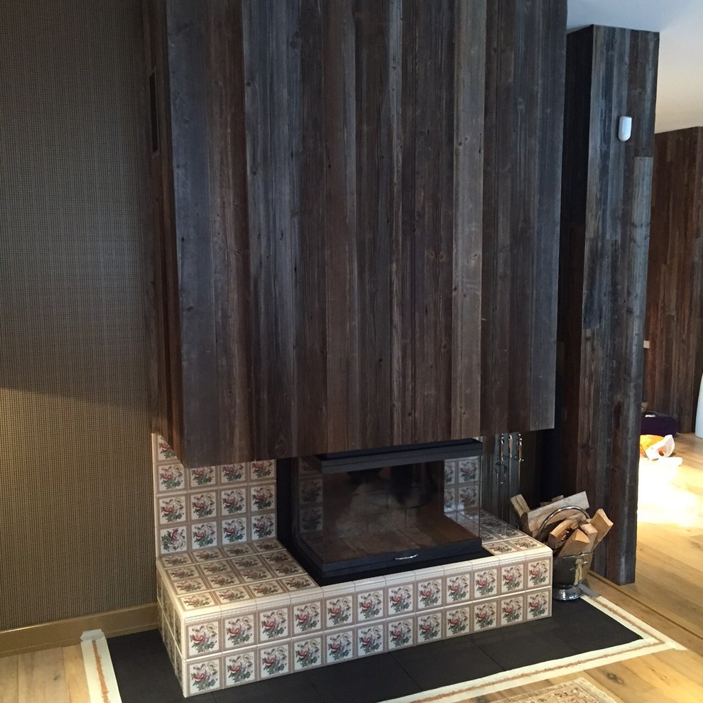 Переделка интерьера в коттедже,  со стиля минимализм на стиль стиль кантри