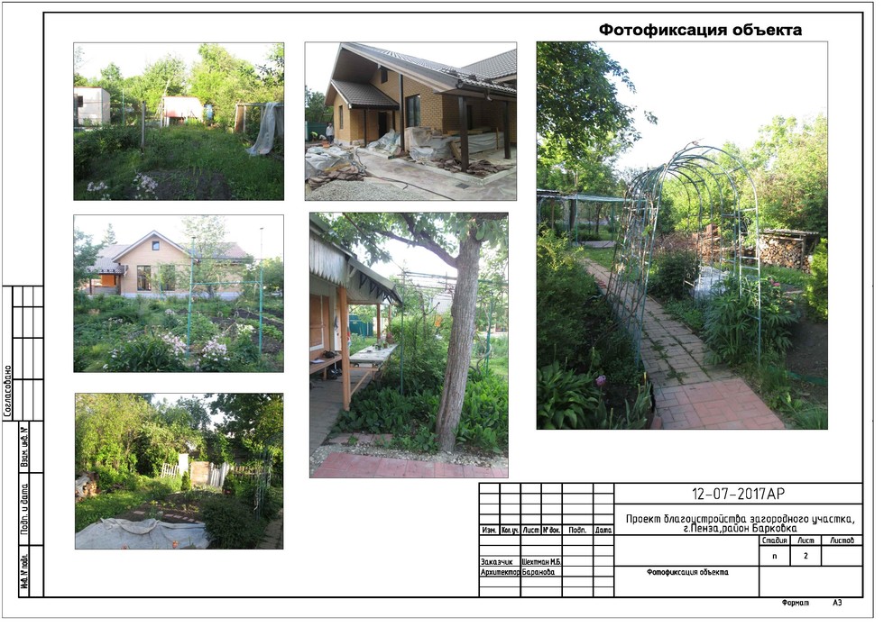 Благоустройство участка. Барковка