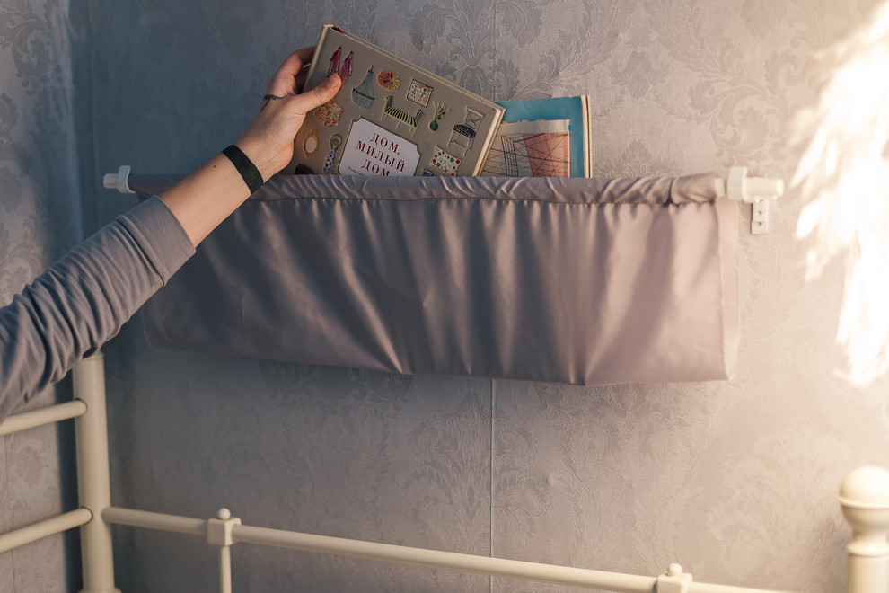 Своими руками: Как сшить подвесную текстильную полку для книг