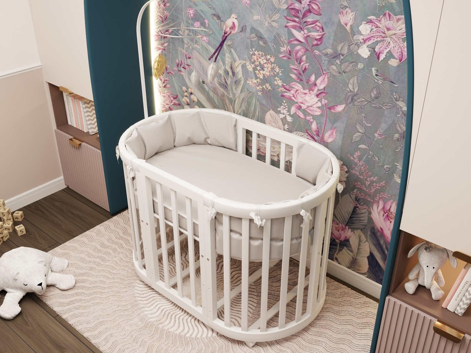 ЖК Хрустальный, детская для малышки