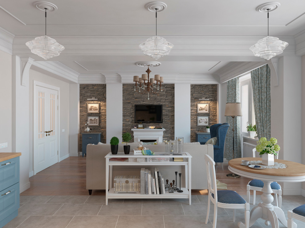 Обложка проекта: «Интерьер в традиционном стиле», Татьяна Брусникина