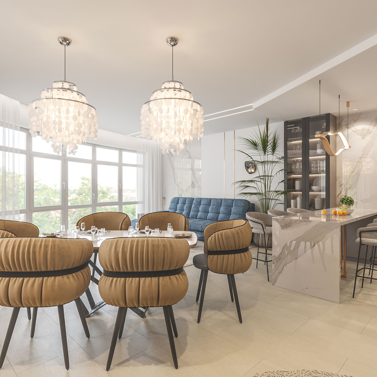 Частная квартира в современном стиле #житьуморя