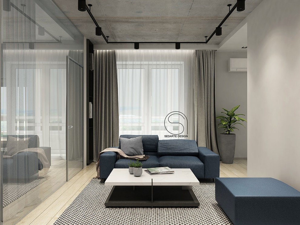 Обложка проекта: Дизайн квартиры, ЖК Parkland, 48 м.кв.