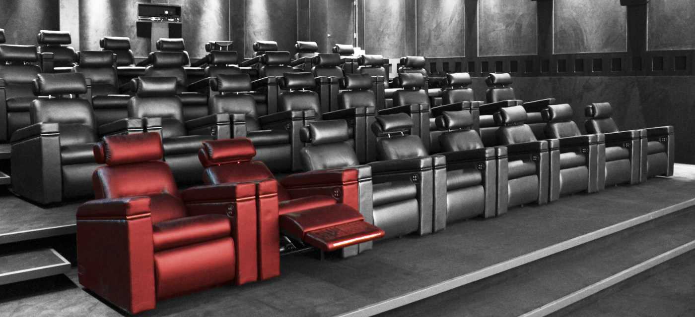 Французские кресла реклайнеры для домашнего кинотеатра Oray эксклюзивно в Fobis